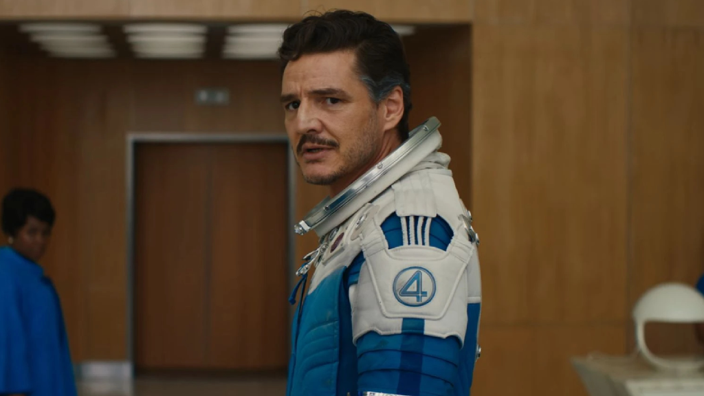 Pedro Pascal as Reed Richards in the trailer for Fantastic Four: First Steps (2025)