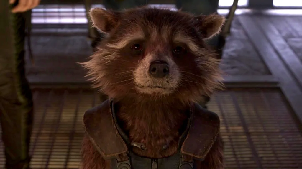 Rocket Raccoon in Guardians of the Galaxy Vol. 2