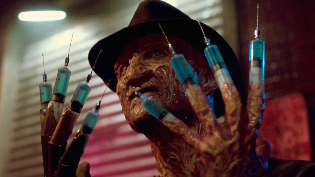 Freddy Krueger with needle fingers