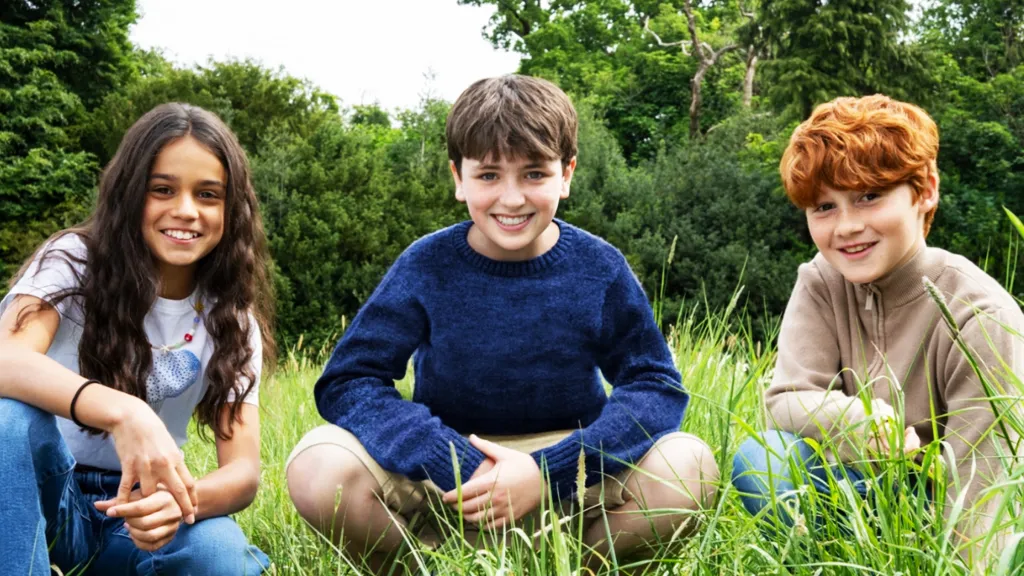 Arabella Stanton, Dominic McLaughlin, and Alastair Stout as the new cast of Harry Potter TV series