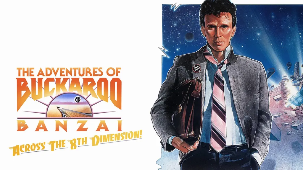 Peter Weller as Buckaroo Banzai from The Adventures of Buckaroo Banzai Across The 8th Dimension