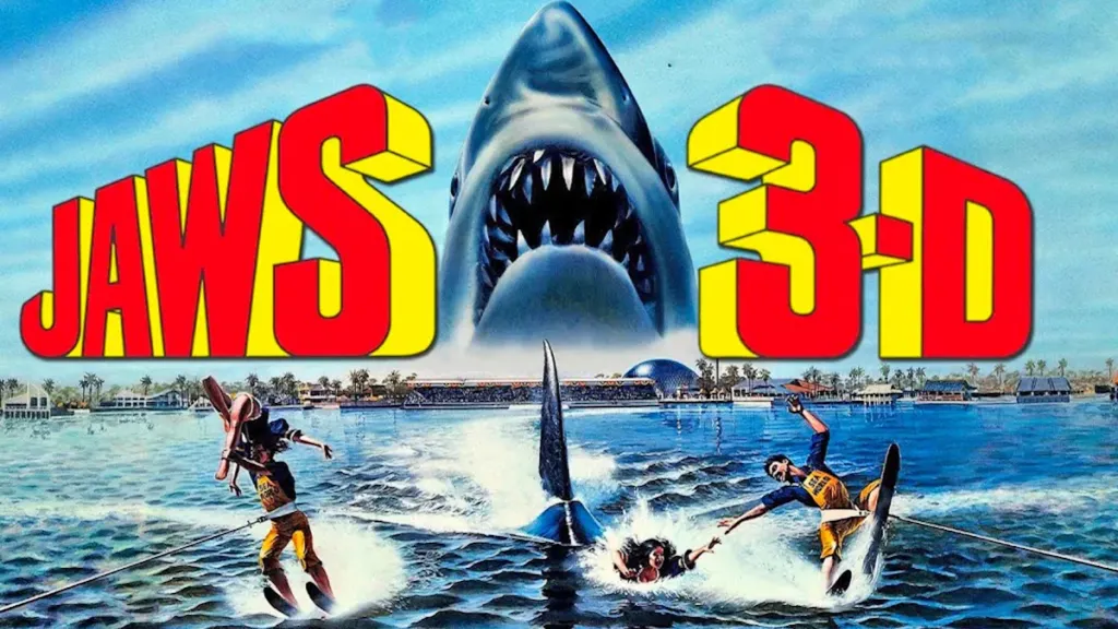 Jaws 3-D movie poster