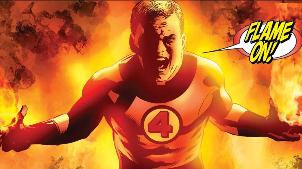 Johnny Storm as The Human Torch