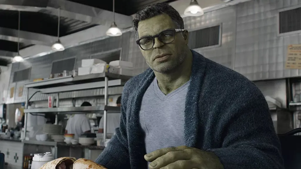 Mark Ruffalo as Hulk in Avengers Endgame