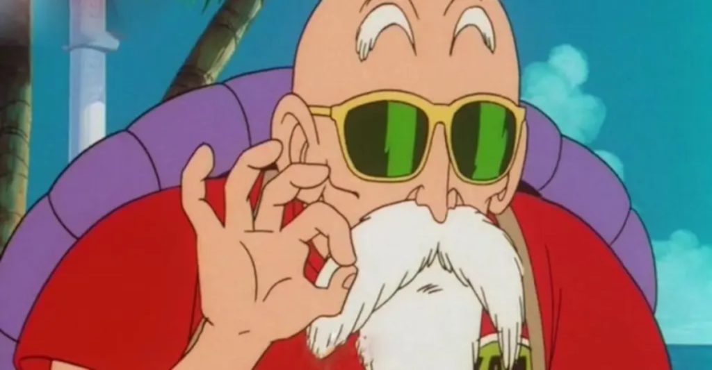Master Roshi in Dragon Ball