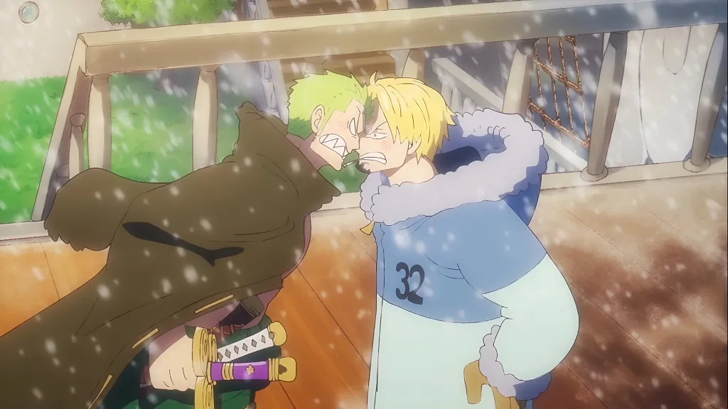 One Piece Sanji Zoro