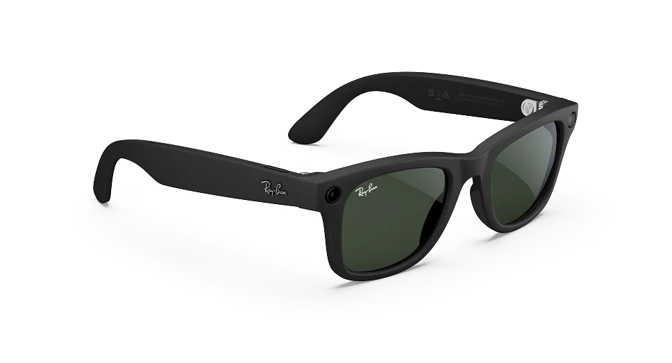 Ray-Ban Meta Smart Glasses side angle view