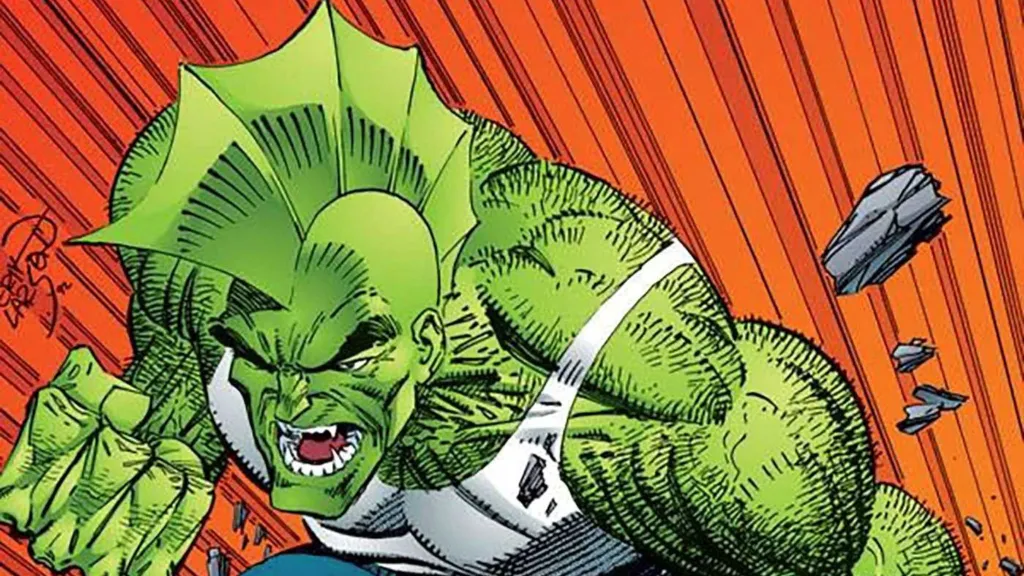 Savage Dragon as seen in Image Comics
