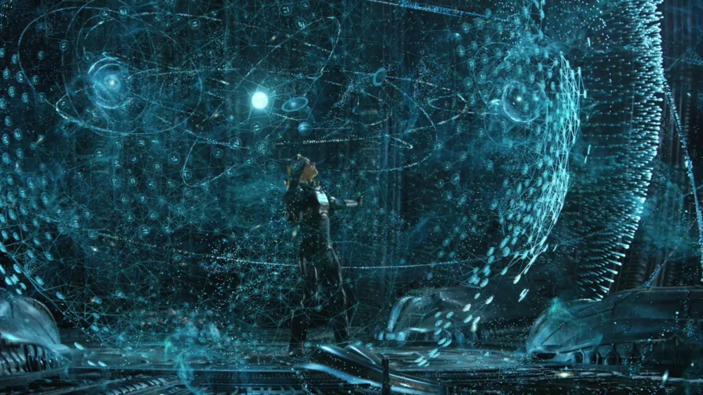 The Star Map from Prometheus