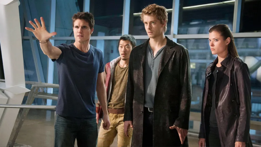 The cast of The Tomorrow People