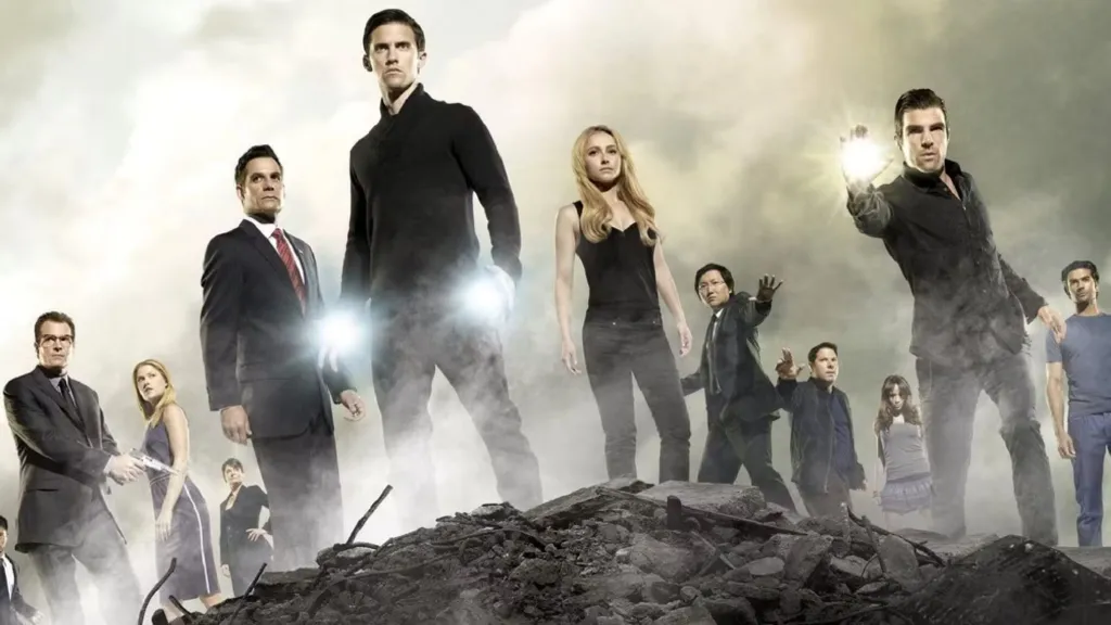 The main cast of Heroes Season 1