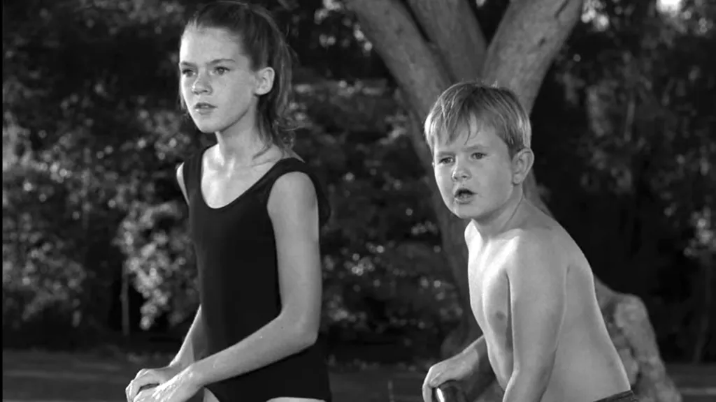 The Sharewood siblings in "The Bewitchin' Pool"