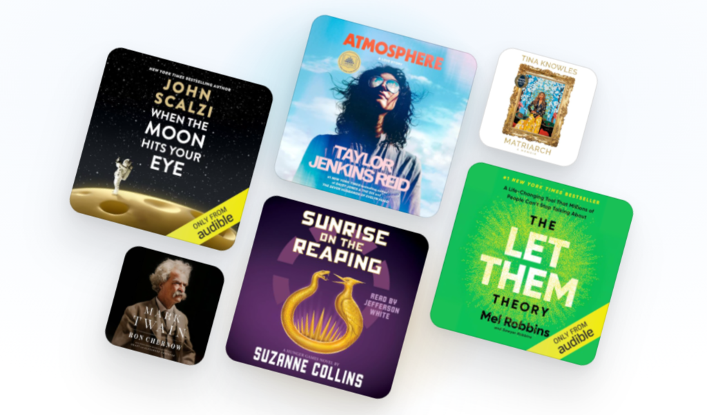 audiobooks available on audible