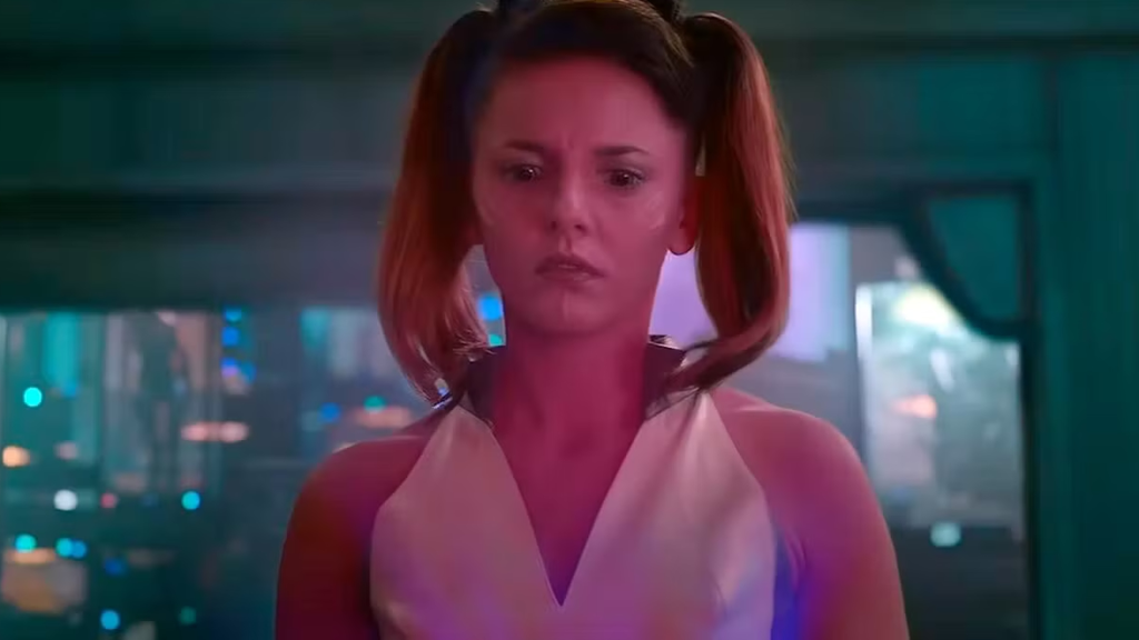 Carina being tempted by the Power Stone in Guardians of the Galaxy (2014)