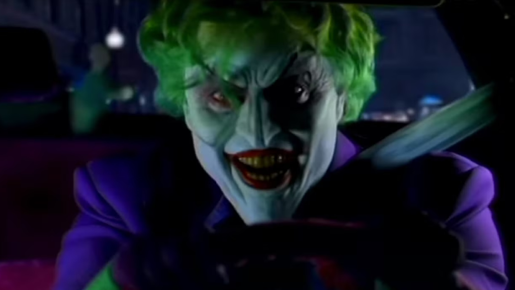 Curtis Armstrong as the Joker in an OnStar commercial