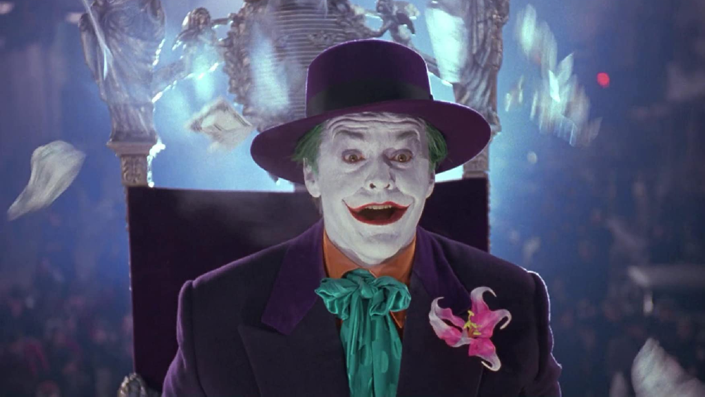 Jack Nicholson as the Joker in Batman (1989)