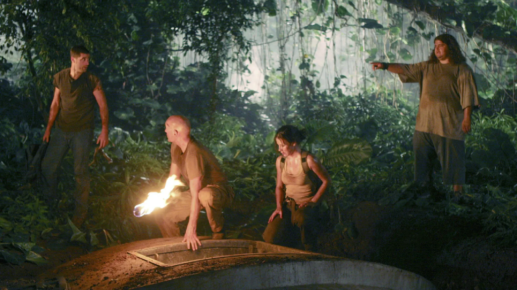 Discovering the bunker in Lost