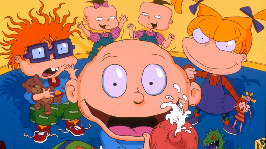 Chucky, Tommy, Phil, Lil, and Angelica in Rugrats