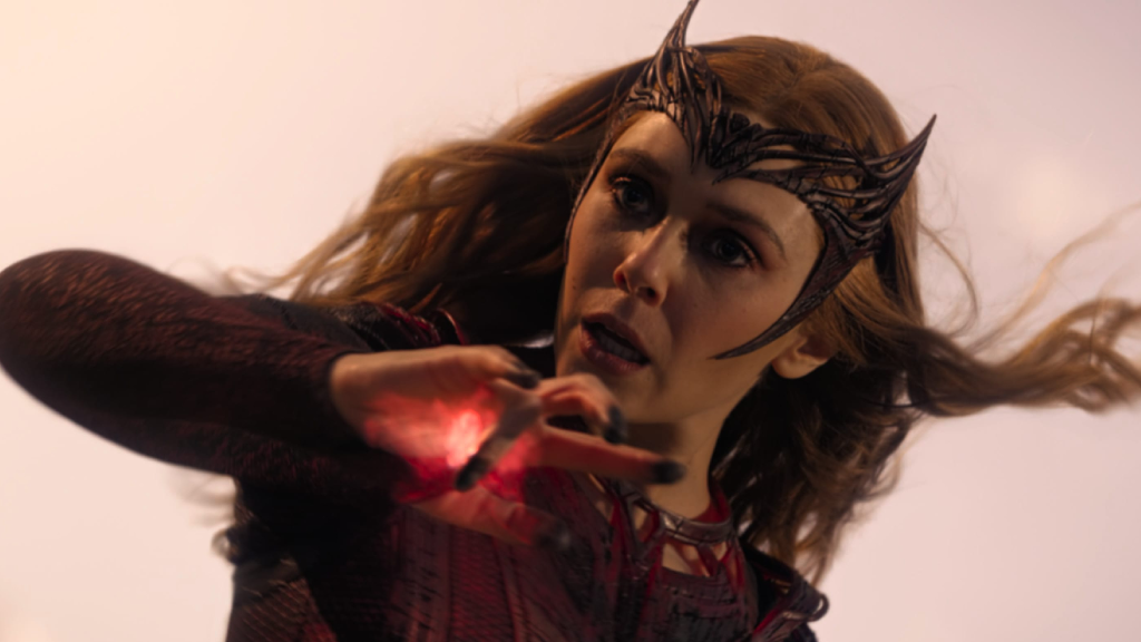 Elizabeth Olsen as the Scarlet Witch in Doctor Strange in the Multiverse of Madness (2022)