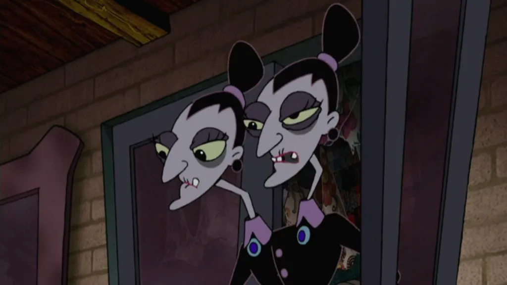 Elisa and Eliza Stitch in Courage the Cowardly Dog