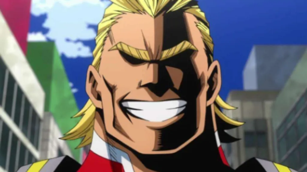 All Might from MHA Most Powerful My Hero Academia Pro Heroes