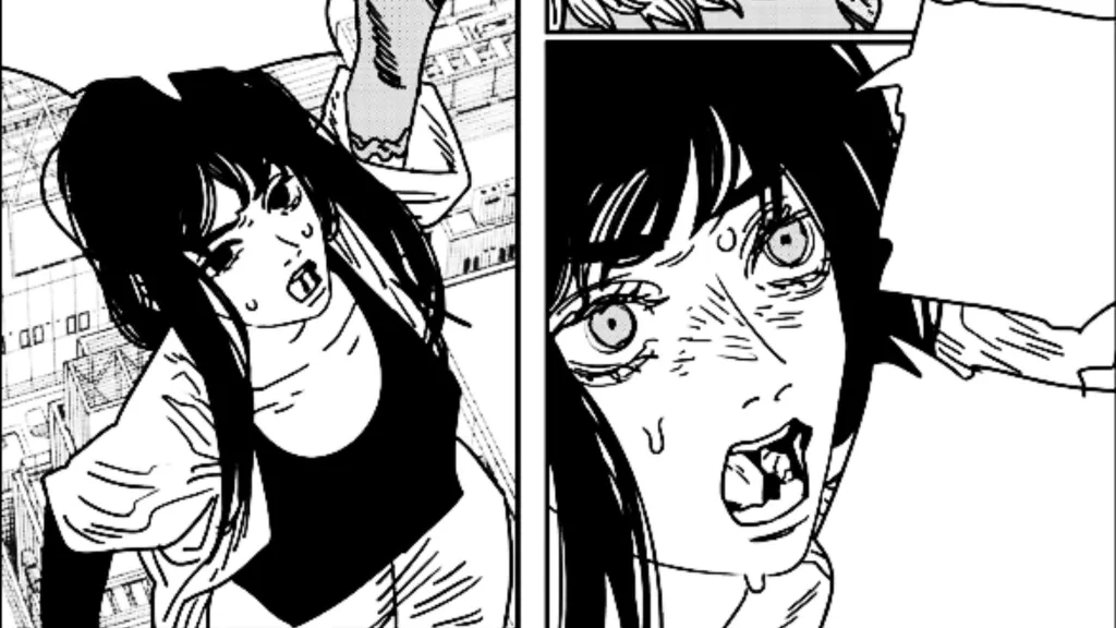 Asa confessing she wants to make Denji happy.