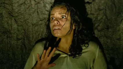 Georgina Campbell as Tess in Barbarian