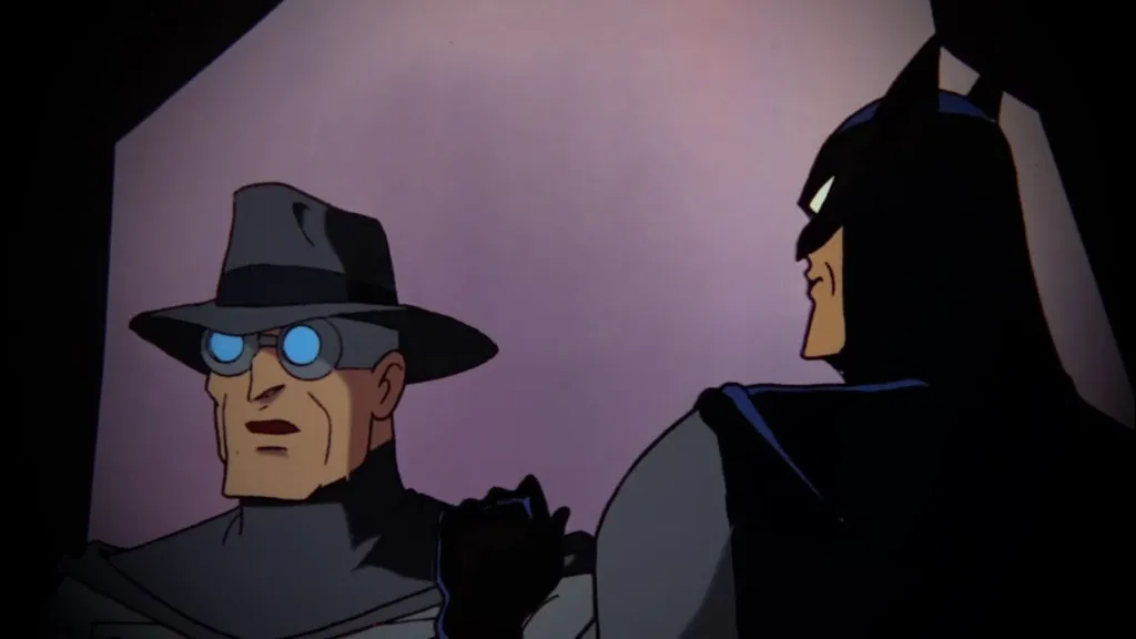 Batman and the Gray Ghost in The Animated Series