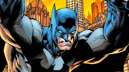 Batman in costume in DC Comics