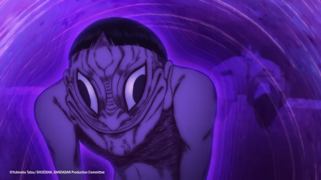 Dandadan Season 2 Episode 2 promo still Evil Eye