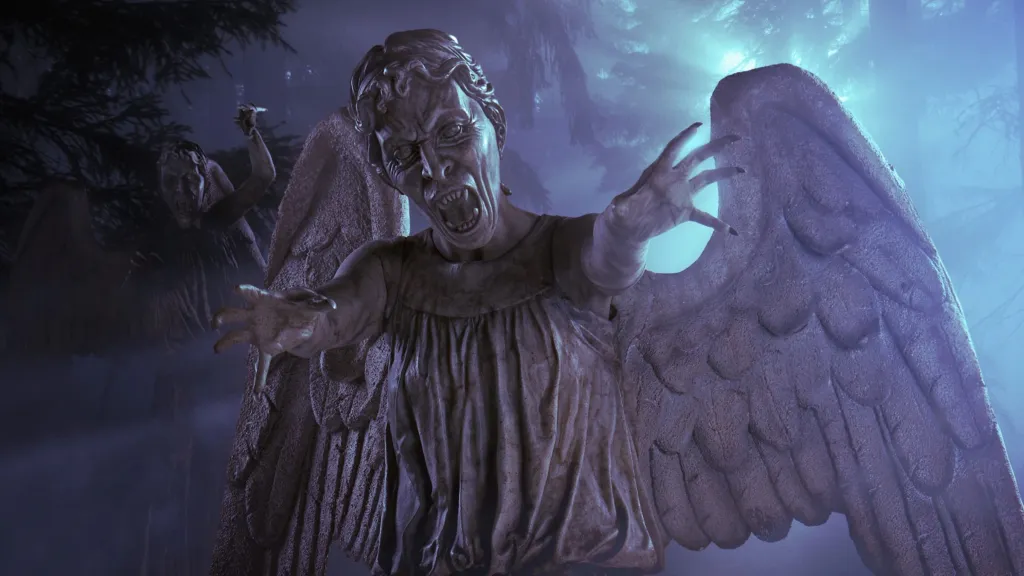 The Weeping Angels from Doctor Who