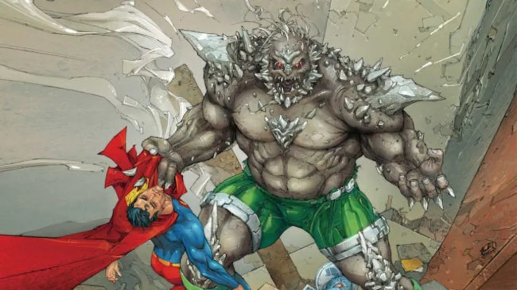 Doomsday and Superman