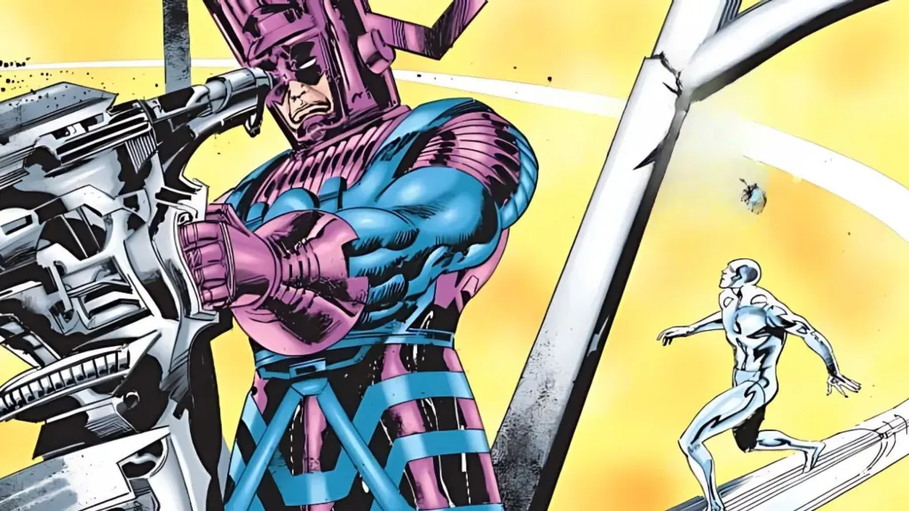 Silver Surfer with Galactus