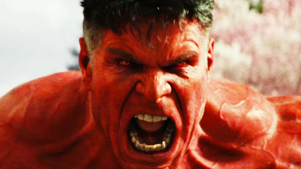Harrison Ford as the Red Hulk in Phase 5's Captain America Brave New World