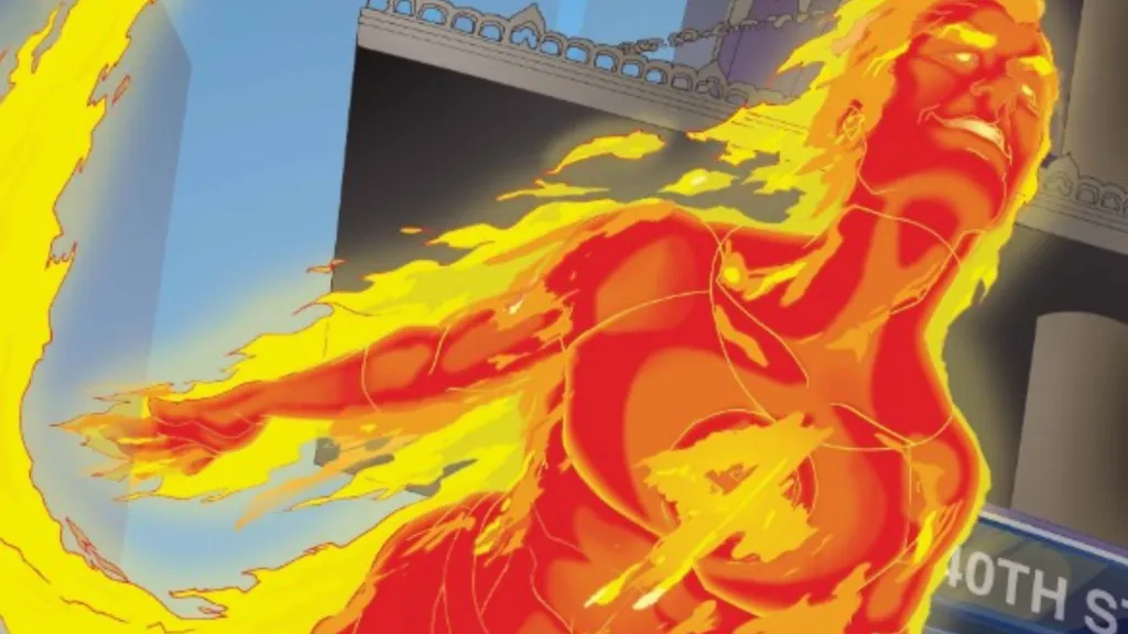 Human Torch in Fantastic Four comics