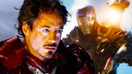 Iron Man with War Machine in the MCU