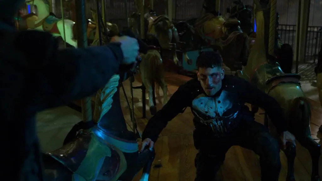 Jon Bernthal as Frank Castle in Season 1 of The Punisher