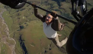 Mission: Impossible’s Stunt Team Had to Force Tom Cruise to Stop Setting His Parachute on Fire