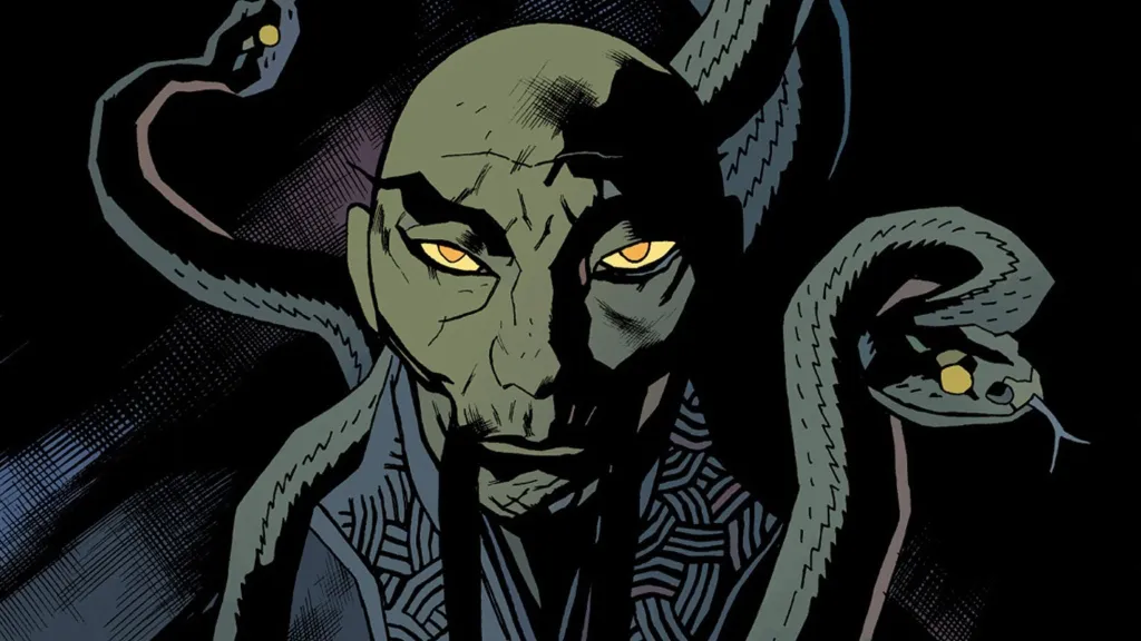 Memnan Saa from Mike Mignola Hellboy and BPRD