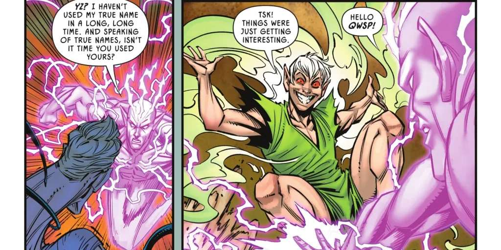 The Thunderbolt confronts Qwsp