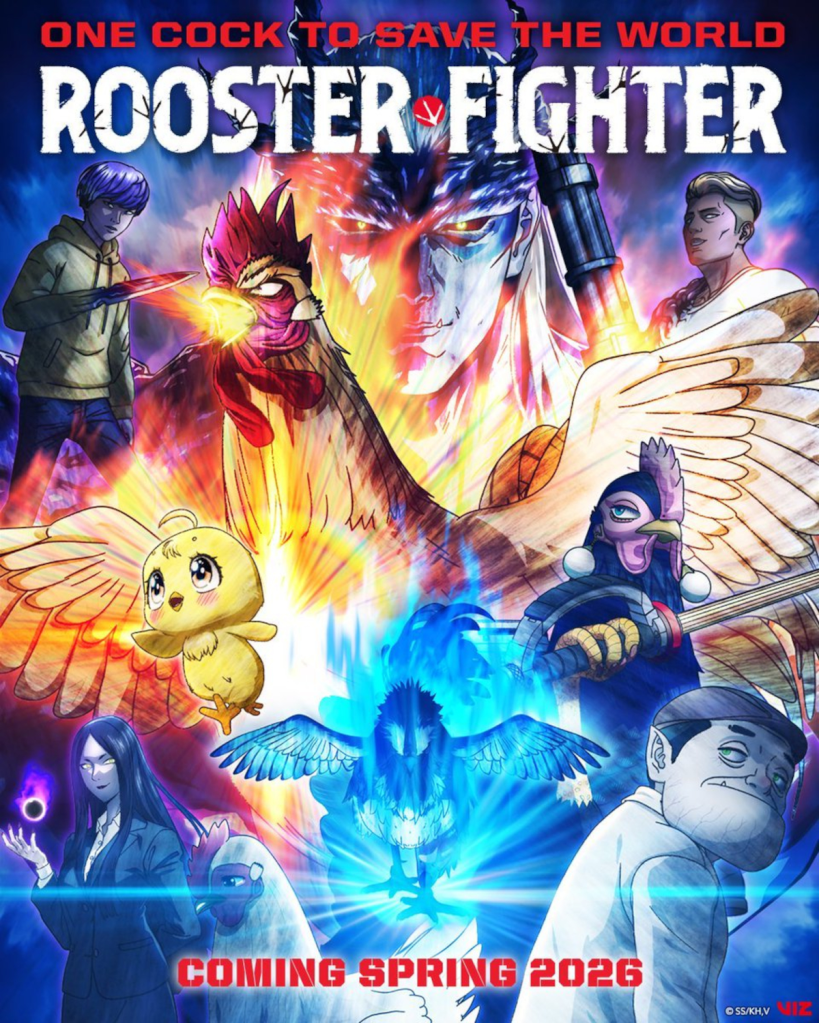 Rooster FIghter Adult Swim anime poster