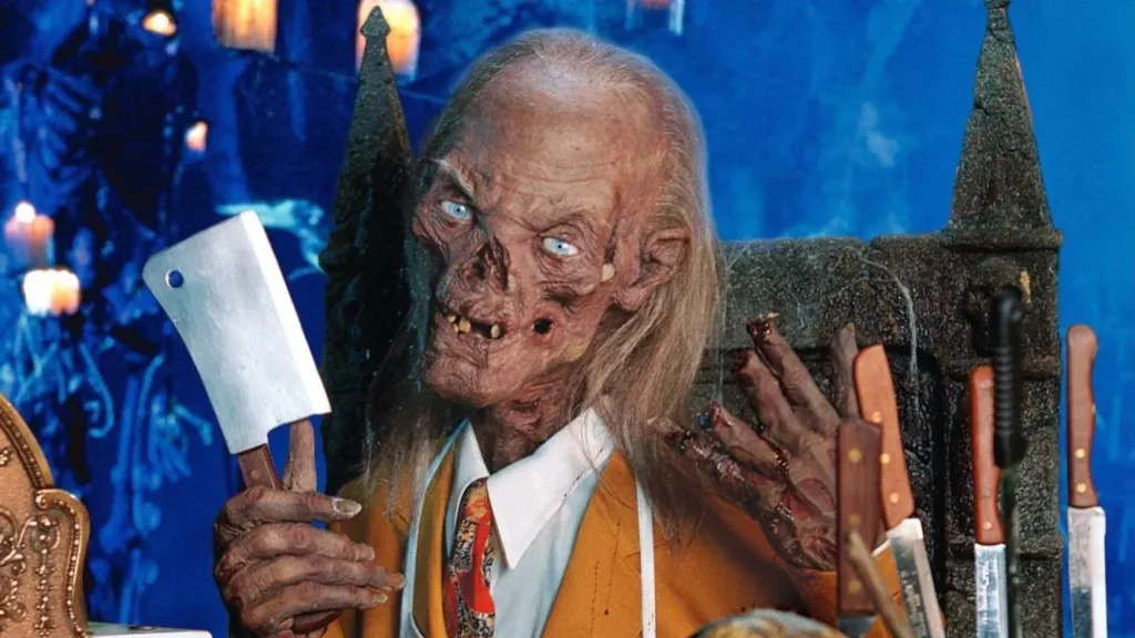 The Crypt Keeper hosting Tales from the Crypt