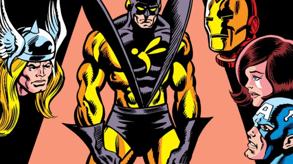 Yellowjacket's court martial in Avengers