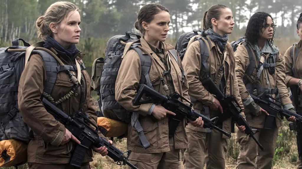 Natalie Portman and others in Annihilation