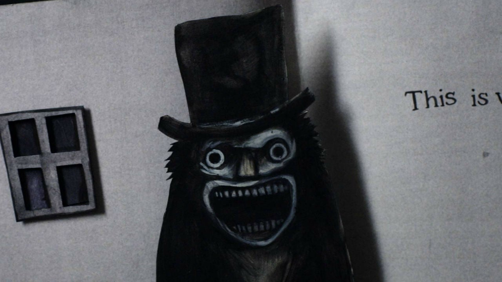 An illustration of the Babadook in The Babadook (2014)