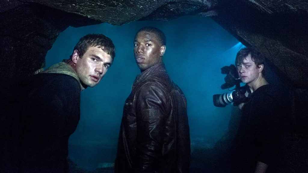 Alex Russell, Michael B. Jordan, and Dane DeHaan in Chronicle (2012)
