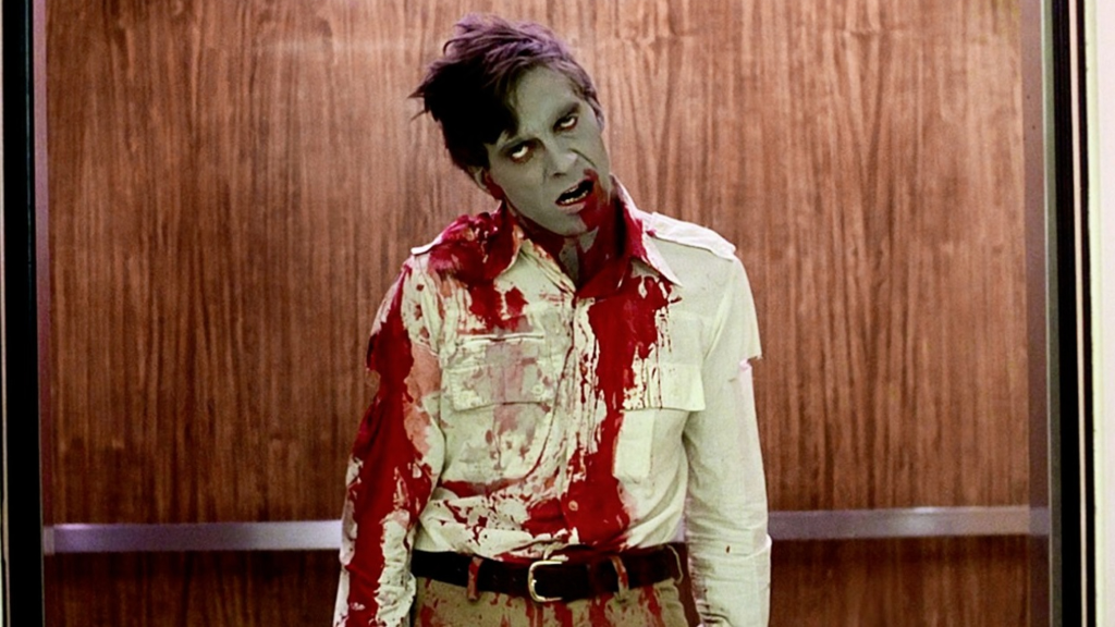 A zombie in Dawn of the Dead (1978)