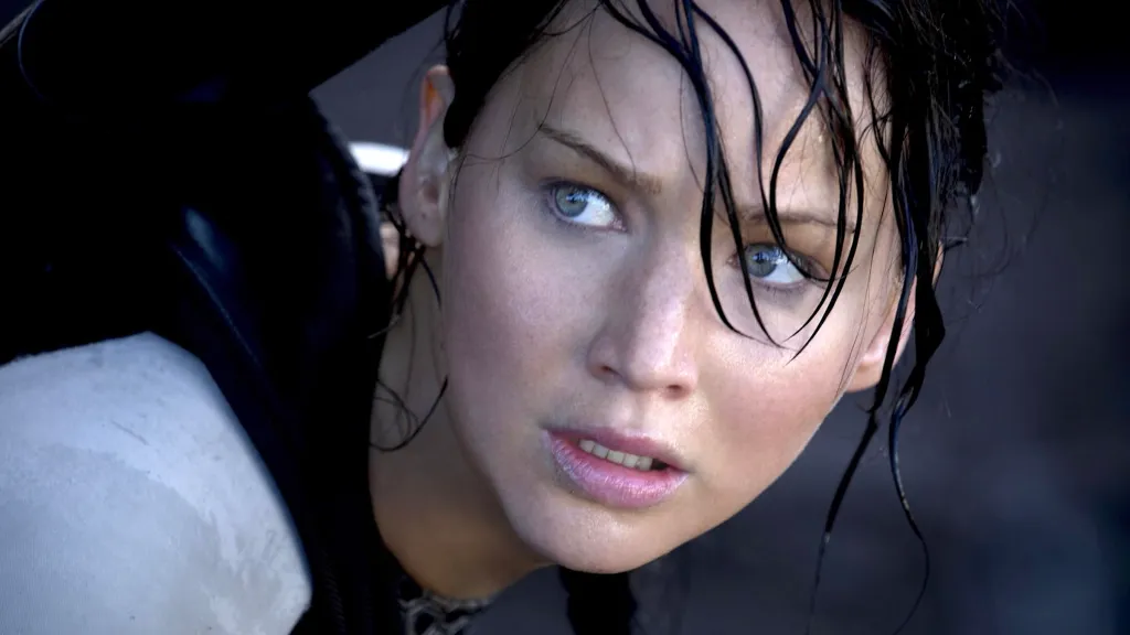 Jennifer Lawrence in The Hunger Games: Catching Fire