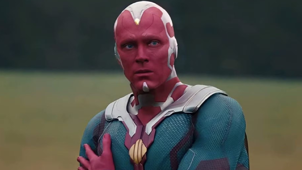 Paul Bettany as Vision in the MCU