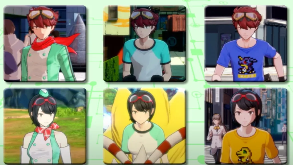 Avatar Outfits Digimon Story Time Stranger